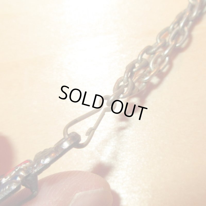 画像6: アンティーク US NAVY USN ミリタリー アンカー ブローチ ネックレス  / 230703 (6)