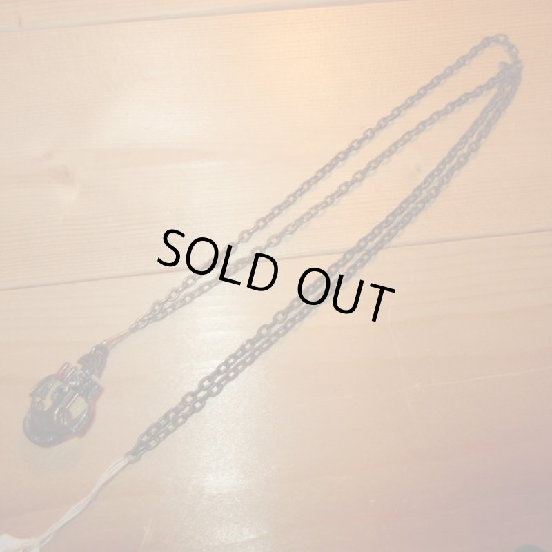 画像2: アンティーク US NAVY USN ミリタリー アンカー ブローチ ネックレス  / 230703 (2)