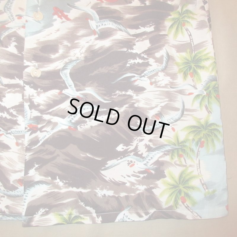 画像6: USED 70's JC PENNEY JCペニー ポリエステル ハワイアン アロハシャツ MIX / 230704 (6)