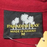 画像3: USED 90's PARADISE BAY フラガール パネル柄 レーヨン ハワイアン アロハシャツ BUG / 230704 (3)