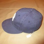 画像3: USED 90's COOPERSTOWN クーパーズタウン レザー汗止め BB CAP キャップ 帽子 NVY / 230710 (3)