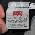画像2: USED 90's Levi's 501 リーバイス アメリカ製 デニム ジーンズ  後染めBLK / 230711 (2)