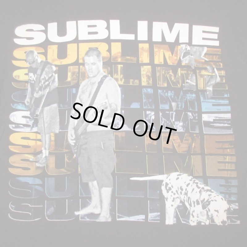 画像1: USED 00's SUBLIME サブライム フォト Tシャツ BLK / 230822 (1)