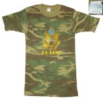画像2: USED 80's US ARMY アメリカ軍 ミリタリー ARTEX Tシャツ カモ / 230809 (2)