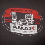 画像3: USED 80's AMAX COAL COMPANY 石炭会社 企業物 スウェット BLK / 230830 (3)