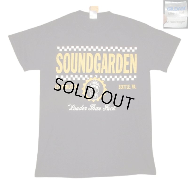 画像2: USED 00's SOUNDGARDEN サウンドガーデン 2013 SPRING TOUR Tシャツ BLK / 230826 (2)