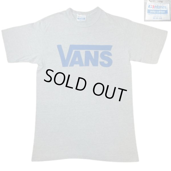 VANS　ヴァンズ　Hanes BODY USA製 Tシャツ VANSバンズ90sヴィンテージHanesヘインズ社USA製ロゴ長袖Tシャツ