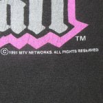 画像5: USED 90's MTV HEADBANGERS BALL ヘッドバンガーズボール Tシャツ BLK  / 231010 (5)