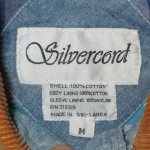 画像3: USED 80's Silvercord シャンブレー ハンティングジャケット ブルー / 231107 (3)