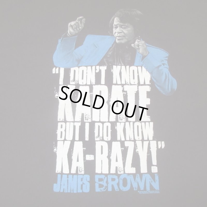 画像1: USED 00's JAMES BROWN ジェイムスブラウン フォト Tシャツ BLK / 231204 (1)
