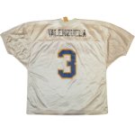 画像2: USED 90's NFL アメフト HAWKS VALENZUELA ゲームシャツ WHT / 231019 (2)