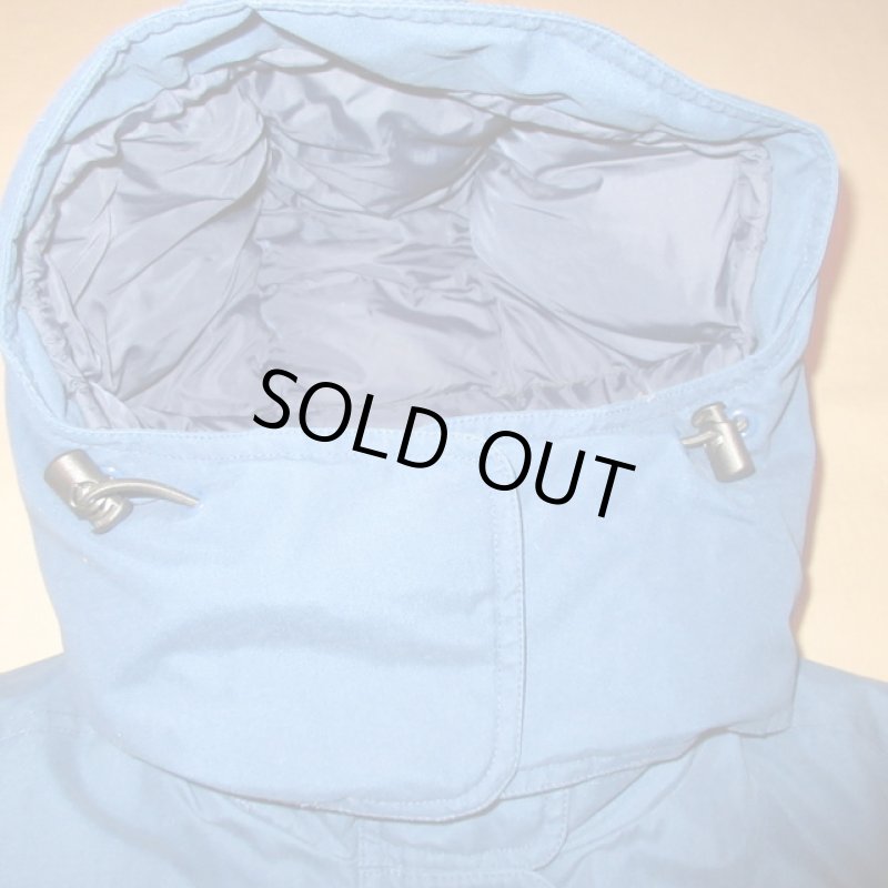 画像4: USED 90's LANDS'END ランズエンド フード付き ダウンジャケット NVY / 231211 (4)