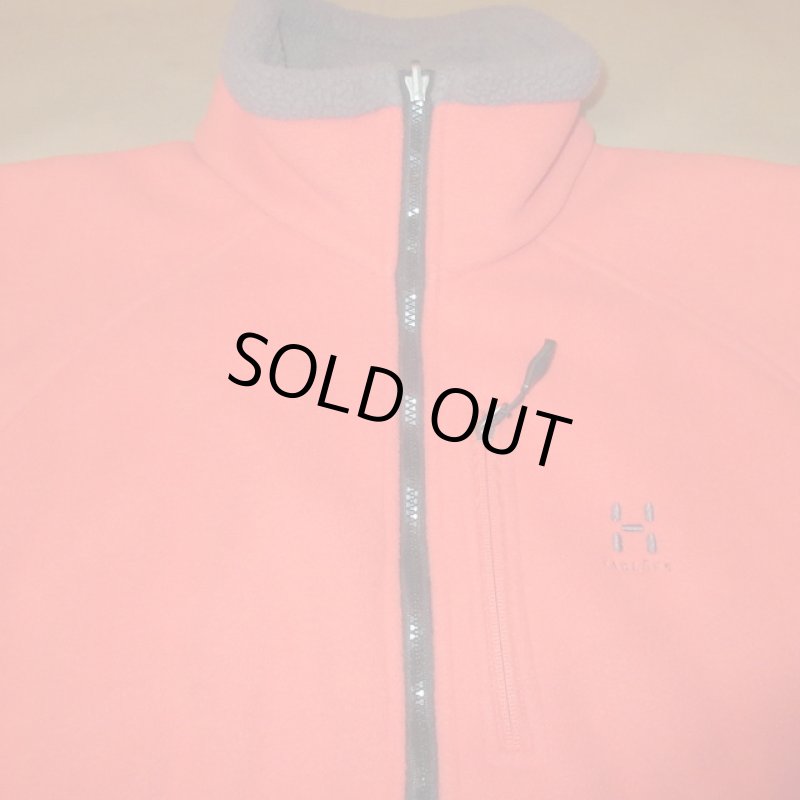 画像5: USED 00's HAGLOFS ホグロフス フリース ジャケット ORG / 231211 (5)