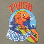 画像1: USED 90's PHISH フィッシュ SUMMER OF 96 Tシャツ KHA / 240106 (1)