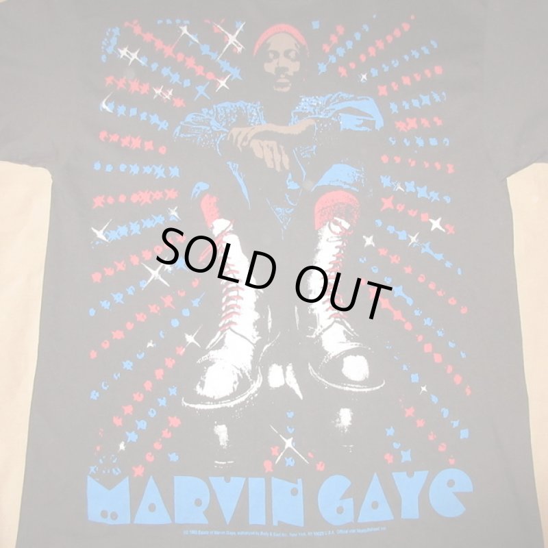 画像1: USED 90's MARVYN GAYE マーヴィンゲイ MOSQUITOHEAD モスキートヘッド Tシャツ BLK / 240106 (1)