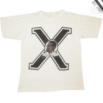 画像2: USED 90's MALCOM X マルコムX 革命家 ブラックカルチャー Tシャツ WHT / 231219 (2)