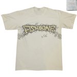 画像2: USED 90's FISHBONE フィッシュボーン PUSHEAD レアバージョン Tシャツ WHT / 240106 (2)