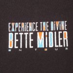 画像5: USED 90's BETTE MIDLER ベットミドラー TOUR Tシャツ BLK / 240304 (5)