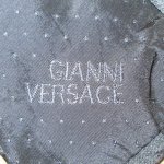 画像5: USED 90's GIANNI VERSACE ヴェルサーチ イタリア製 ネクタイ BLK / 240403 (5)