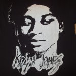 画像1: USED 90's KEZIAH JONES キザイアジョーンズ BLUFUNK IS A FACT Tシャツ BLK / 240418 (1)