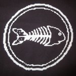 画像1: USED 80's FISHBONE フィッシュボーン 'BONE IN THE USA TOUR 86 ツアー Tシャツ BLK / 240418 (1)