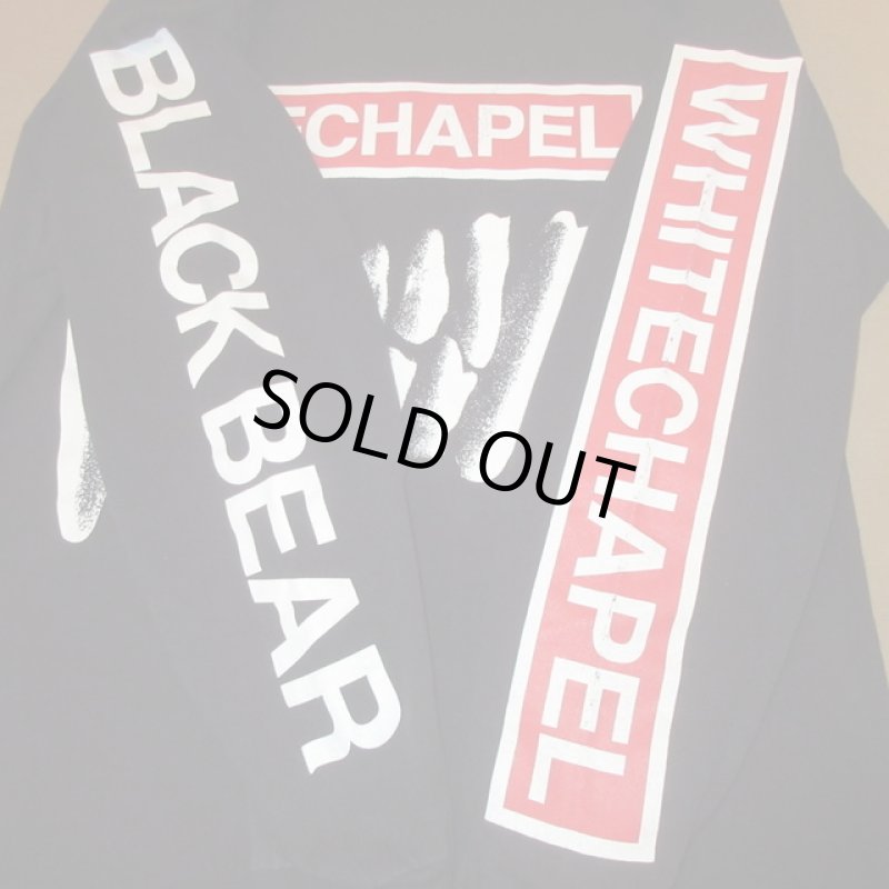 画像5: USED 00's WHITECHAPEL ホワイトチャペル デスコア 長袖 Tシャツ BLK / 240515 (5)