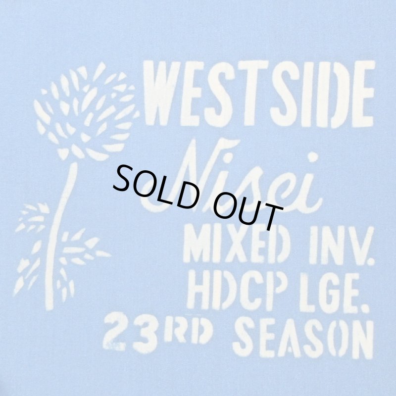 画像5: USED 70's BOWLING SHIRTS INC Rosie's LUNCH ボウリングシャツ BLUE / 240515 (5)