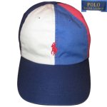 画像1: USED 00's RALPH LAUREN ラルフローレン マルチカラー CAP キャップ 帽子 MIX / 240404 (1)