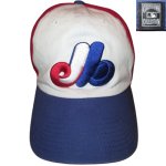 画像1: USED 00's COOPERSTOWN × 47BRAND クーパーズタウン MLB モントリオール エクスポズ CAP キャップ 帽子 MIX / 240404 (1)