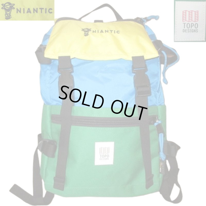 画像1: USED 00's ヴィンテージ TOPO DESIGNS × NIANTIC トポデザイン ナイアンティック ROVER PACK バックパック MIX / 240319 (1)