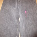 画像9: USED 80's Levi's リーバイス 705? ステューデントモデル USA製 先染め ブラックデニム ジーンズ BLK / 240610 (9)