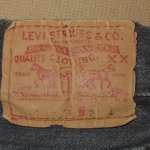 画像2: USED 80's Levi's リーバイス 705? ステューデントモデル USA製 先染め ブラックデニム ジーンズ BLK / 240610 (2)