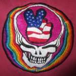 画像1: USED 90's GRATEFUL DEAD グレイトフルデッド 刺繍 Tシャツ BUG / 240611 (1)