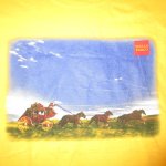 画像1: DEADSTOCK 00's WELLS FARGO ウェルズファーゴ 企業物 Tシャツ YEL / 240618 (1)