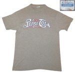 画像2: USED 80's PEPSI COLA ペプシコーラ 企業物 Tシャツ GRY / 240618 (2)