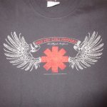 画像1: USED 00's RED HOT CHILI PEPPERS レッドホットチリペッパーズ SA Tシャツ BLK / 240801 (1)