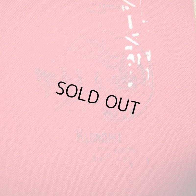 画像6: USED 90's RALPH LAUREN ラルフローレン ネイティヴプリント リペア加工 鹿の子 ポロシャツ RED / 240808 (6)