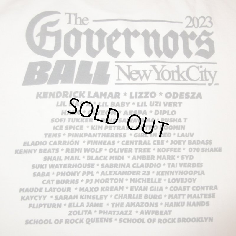 画像4: USED 00's THE GOVERNORS BALL NYC 音楽フェス Tシャツ OFF / 240908 (4)