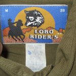 画像3: DEADSTOCK 90's LOBO RIDER'S フェイクスウェード ヨーク ウエスタンシャツ OLV / 240924 (3)