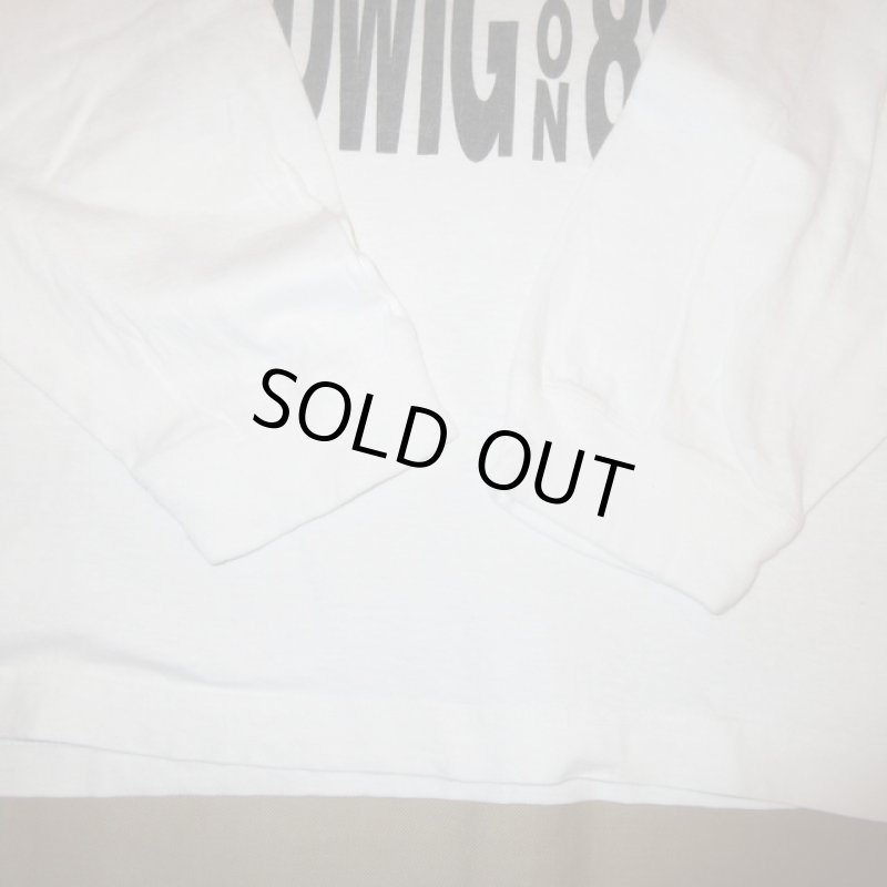 画像5: USED 90's LUDWIG VON 88 ルードヴィヒボン88 フランス バンド 長袖 Tシャツ WHT / 241008 (5)