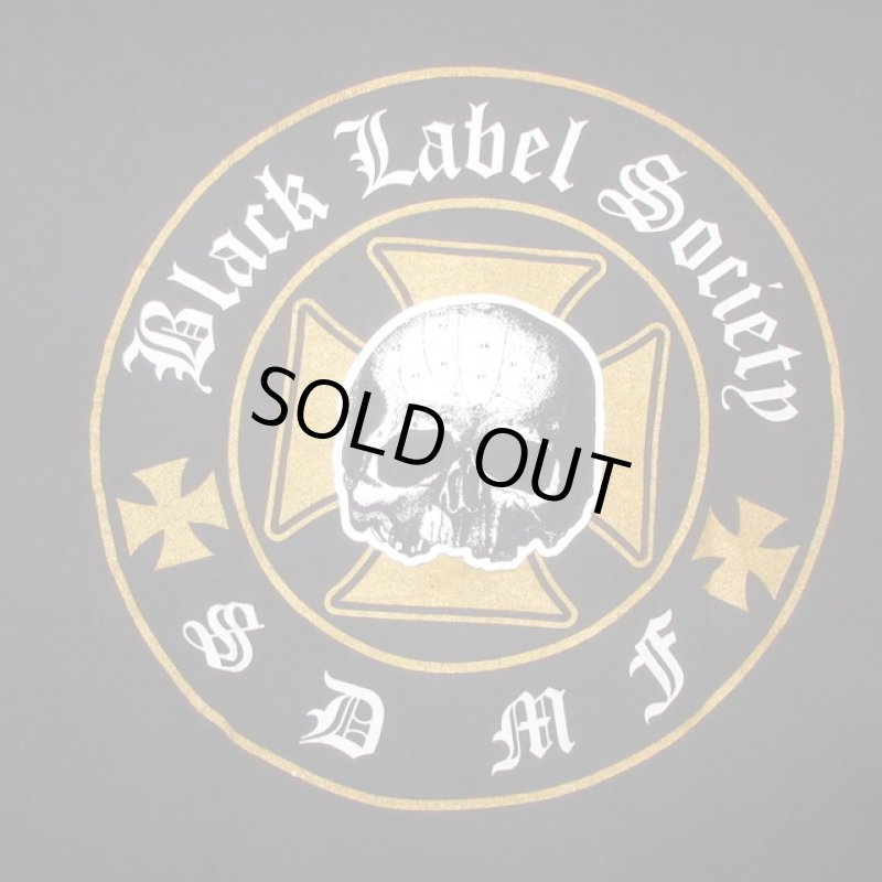 画像4: USED 00's BLACL LABEL SOCIETY ブラックレーベルソサエティ SDMF Tシャツ BLK / 241008 (4)