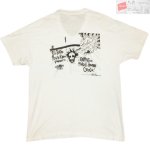 画像2: USED 90's JEFF BUCKLEY ジェフバックリィ PEYOTE RADIO THEATRE Vネック Tシャツ WHT / 241008 (2)