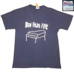 画像2: USED 90's BEN FOLDS FIVE ベンフォールズファイブ Tシャツ NVY / 240908 (2)