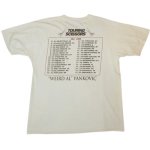 画像3: USED 90's WEIRD AL YANKOVIC ヤンコヴィック TOURING WITH SCISSORS Tシャツ WHT / 240908 (3)