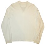 画像2: USED 90's RALPH LAUREN ラルフローレン スウェットカーディガン WHT / 240911 (2)