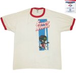 画像2: USED 90's SWEATY NIPPLES スウェッティニップルズ THRILL CRAZED SPACE KIDS BLAST リンガー Tシャツ WHT×RED / 241008 (2)