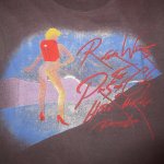 画像1: USED 80's ROGER WATERS ロジャーウォーターズ THE PROS AND CONS HITCH HIKING ヒッチハイクの賛否両論 Tシャツ BLK / 241223 (1)