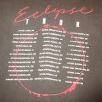 画像4: USED 90's YNGWEI MALMSTEEN イングヴェイマルムスティーン ECLIPSE TOUR 1990 Tシャツ BLK / 250210 (4)