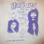 画像4: USED 90's HARD-ONS ハードオンズ ハードコアパンク TOUR Tシャツ WHT / 250310 (4)