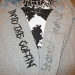 画像4: 新品 COFFINS コフィンズ INTO THE COFFIN ドゥームメタル 長袖Tシャツ GRY / 250310 (4)